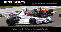 Desktop Screenshot of kendleadamsmotorsport.com